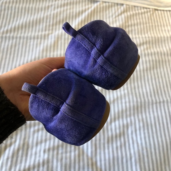 Royal blue suede J Crew flats - Picture 6 of 7